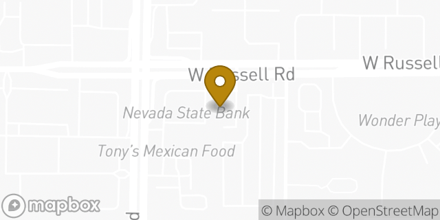 Map showing the location of AutoZone in Las Vegas, NV 89148