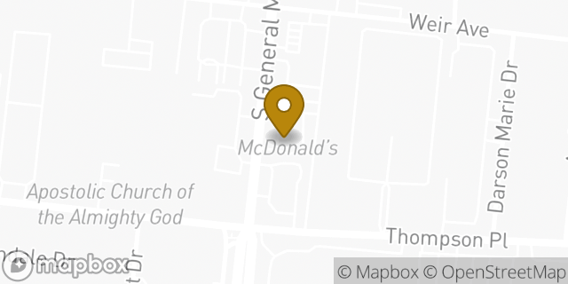 Map showing the location of McDonald's in San Antonio, TX 78226