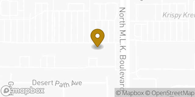 Map showing the location of The UPS Store in North Las Vegas, NV 89032