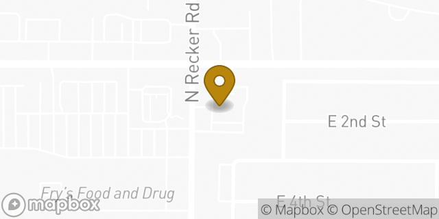Map showing the location of Amazon Locker - Reality in Mesa, AZ 85215