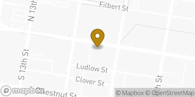 Map showing the location of TJ Maxx in Philadelphia, PA 19107