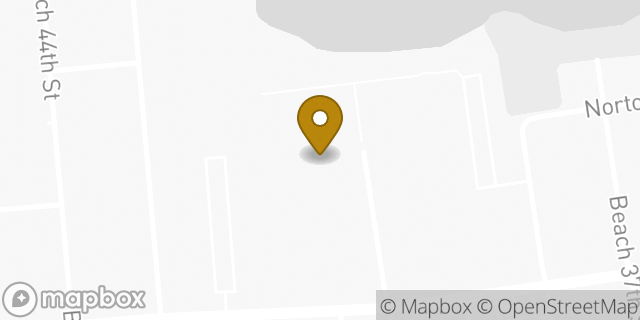 Map showing the location of Amazon Locker - Highland in Far Rockaway, NY 11691
