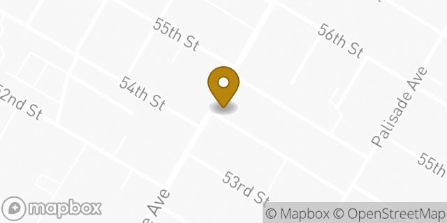 Map showing the location of McDonald's in West New York, NJ 07093