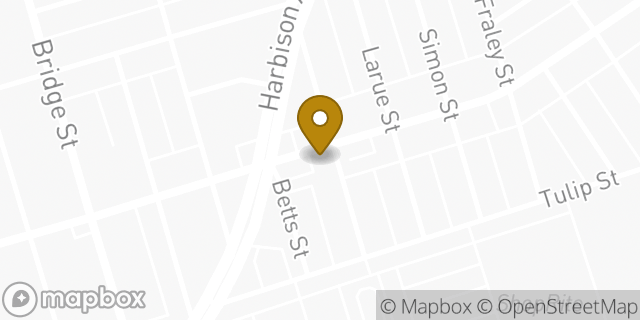 Map showing the location of Dunkin' in Philadelphia, PA 19124