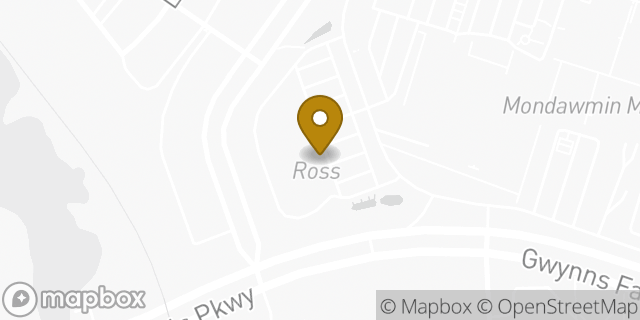 Map showing the location of Amazon Locker - Businessman in Baltimore, MD 21216