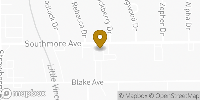 Map showing the location of Broadway Buffalo Wings in Pasadena, TX 77502