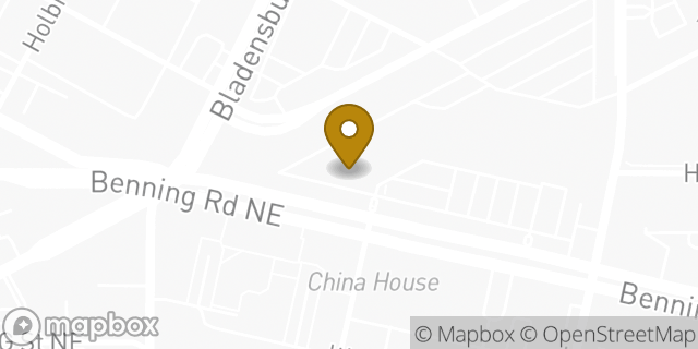 Map showing the location of Subway in Washington, DC 20002