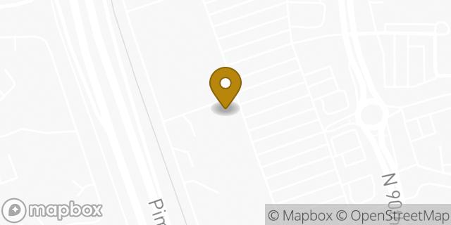 Map showing the location of FedEx ShipSite in Scottsdale, AZ 85258