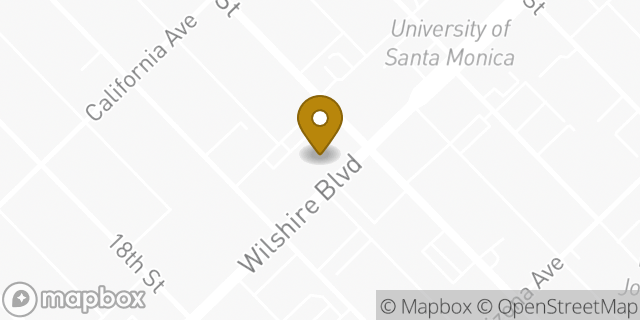 Map showing the location of Gap in Santa Monica, CA 90403