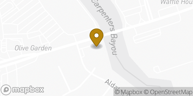 Map showing the location of The UPS Store in Houston, TX 77049