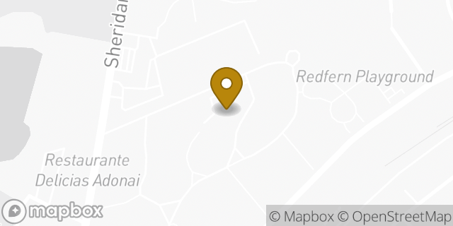 Map showing the location of Amazon Locker - Nevada in Far Rockaway, NY 11691