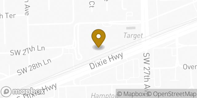 Map showing the location of Sprouts Farmers Market in Miami, FL 33133