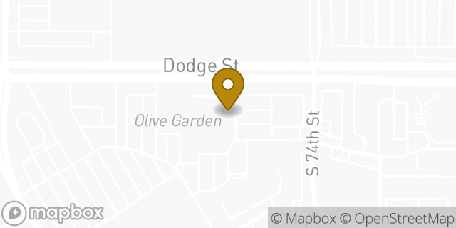 Map showing the location of LongHorn Steakhouse in Omaha, NE 68114