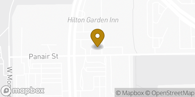 Map showing the location of Enterprise Rent-A-Car in Houston, TX 77061