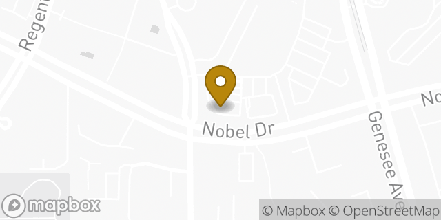 Map showing the location of Amazon Locker - Gattis in San Diego, CA 92122