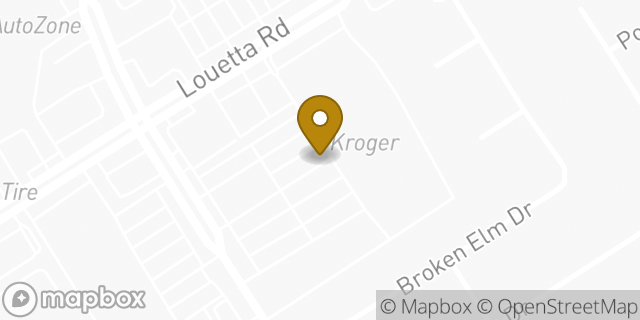 Map showing the location of ATM Kroger in Spring, TX 77379