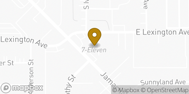 Map showing the location of ATM 7ELEVEN-FCTI in El Cajon, CA 92019
