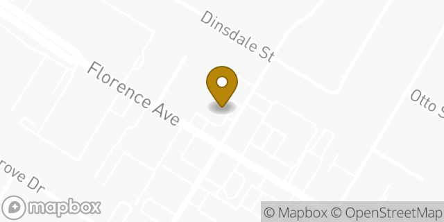 Map showing the location of 7-Eleven in Downey, CA 90240