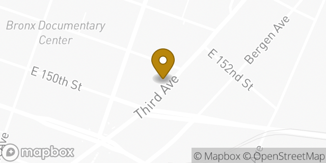 Map showing the location of Kids Foot Locker in Bronx, NY 10455