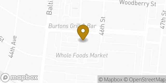 Map showing the location of Whole Foods Market in Riverdale Park, MD 20737
