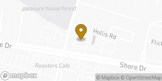 Map showing the location of Walgreens in Virginia Beach, VA 23455