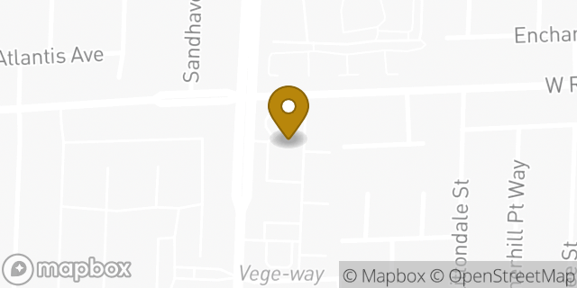 Map showing the location of 7-Eleven in Las Vegas, NV 89139