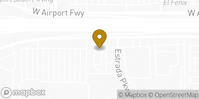 Map showing the location of Starbucks in Irving, TX 75062