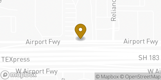 Map showing the location of Lyft Bedford in Bedford, TX 76021