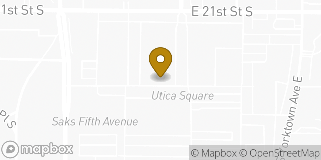 Map showing the location of Kendra Scott in Tulsa, OK 74114