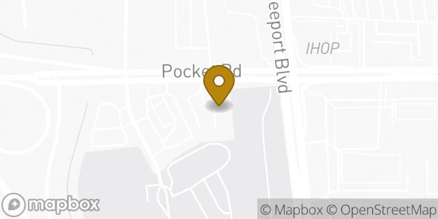 Map showing the location of Amazon Locker - Toufeeq in Sacramento, CA 95831