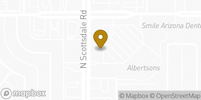 Map showing the location of Chipotle Mexican Grill in Scottsdale, AZ 85257