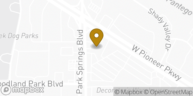 Map showing the location of Amazon Locker - Alignment in Arlington, TX 76013