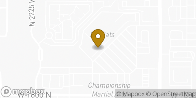 Map showing the location of The UPS Store in Clinton, UT 84015