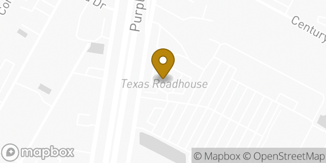 Map showing the location of Texas Roadhouse in Pflugerville, TX 78660