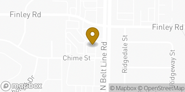 Map showing the location of Starbucks in Irving, TX 75062