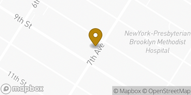 Map showing the location of The UPS Store in Brooklyn, NY 11215