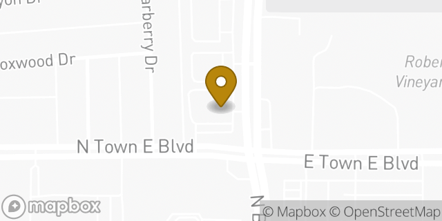 Map showing the location of CVS Pharmacy in Sunnyvale, TX 75182
