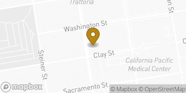 Map showing the location of Pacific Heights in San Francisco, CA 94115