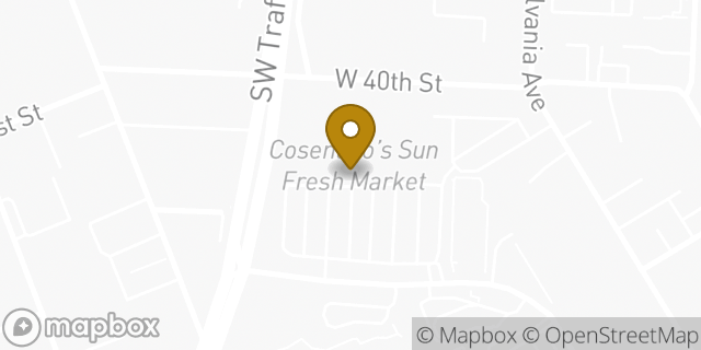 Map showing the location of Amazon Locker - Betsan in Kansas City, MO 64111