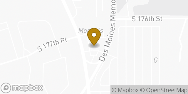 Map showing the location of Amazon Locker - Steak in Burien, WA 98148