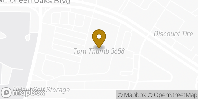Map showing the location of Coinme in Arlington, TX 76006