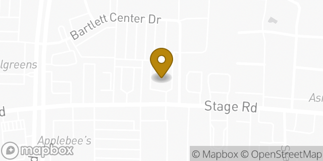 Map showing the location of McDonald's in Bartlett, TN 38134