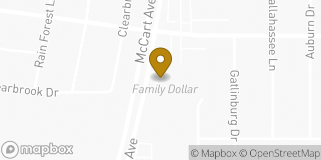 Map showing the location of Amazon Locker - Usef in FORT WORTH, TX 76123