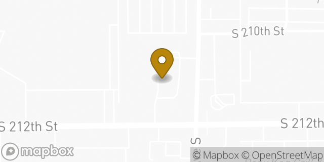 Map showing the location of McDonald's in Kent, WA 98032