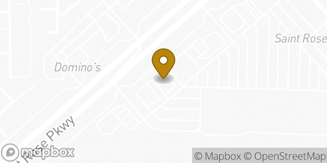 Map showing the location of Starbucks in Henderson, NV 89052