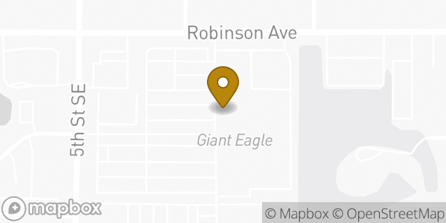 Map showing the location of Amazon Locker - Transit in Barberton, OH 44203