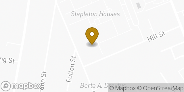 Map showing the location of Amazon Locker - Nyssa in Staten Island, NY 10304