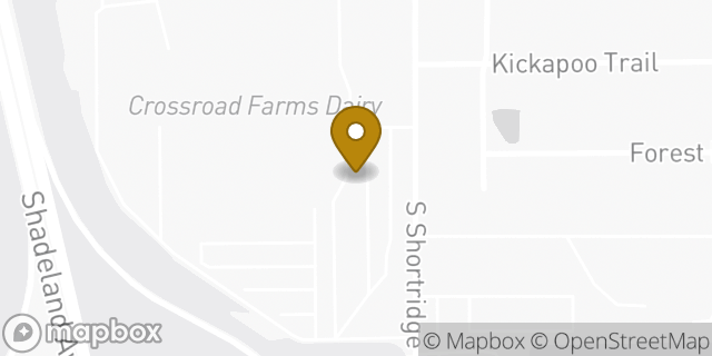 Map showing the location of Kroger in Indianapolis, IN 46219