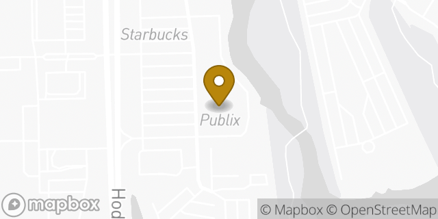 Map showing the location of Publix Super Market at Windsor Commons Shopping Center in Jacksonville, FL 32224