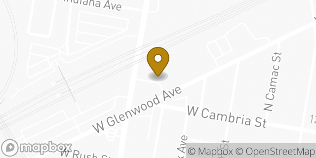 Map showing the location of Amazon Locker - Etoile in Philadelphia, PA 19132